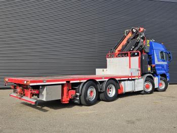 TGS 35.500 8x4-6 / PALFINGER 92 t/m CRANE +JIB